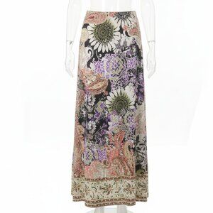 Women's Floral Print Fairycore Cottagecore Long modest skirt